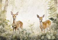 Bambi in het bos Fotobehang 15028