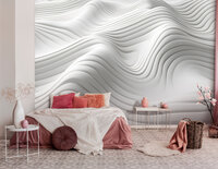 Grafisch Golvend Patroon Fotobehang 15019