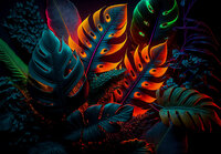 Kleurrijk Botanisch Fotobehang 14669