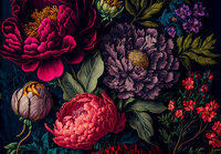 Flowers Wall Mural 14672