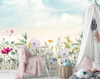 Flowers Wall Mural 14345
