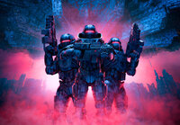 Sci-Fi Robots Wall Mural 14306