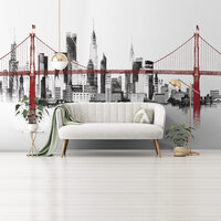 City Skyline Wall Mural 14355