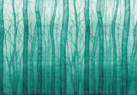 Watercolor Painted Wall Mural 14031