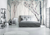 Watercolor Painted Wall Mural 14032
