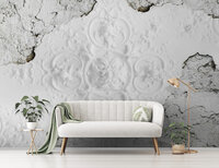 Beton Ornament Fotobehang 12613P8