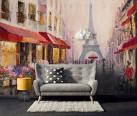 Photo Wall Mural Paris Eiffel Tower 11512P8