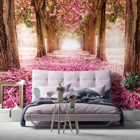 Trees &amp; Leaves Photo Wall Mural 851P8
