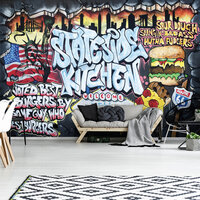 Graffiti Photo Wallpaper Mural 2154P8