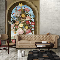 Mauritshuis Ambrosius Bosschaert de Oude, Flowers 1618 MH6 (FREE Glue Included!)