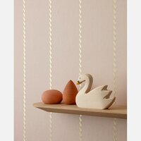 Studio Ditte Lintjes behang Noa poederroze &amp; mat goud