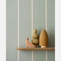 Studio Ditte Lintjes behang Noa mistblauw