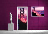 Golden Gate Bridge City Urban Door Mural Photo Wallpaper 417VET