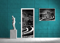 City Urban Door Mural Photo Wallpaper 217VET