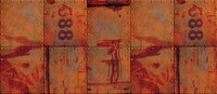 Rust Door Mural Photo Wallpaper 2695VET