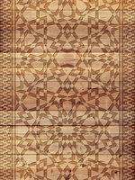 Ornament on Wooden Planks Photo Wall Mural 10717VEA