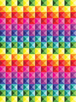 Colourful Blocks Photo Wall Mural 10721VEA