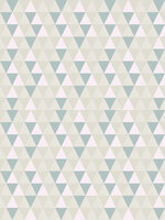 Gray Triangles Photo Wall Mural 10729VEA