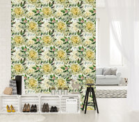 Yellow Peonies Photo Wall Mural 10933VEA