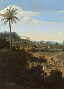 Mauritshuis Frans Post, Brazilian Landscap 1655 - 1660 MH4 (FREE Glue Included!)