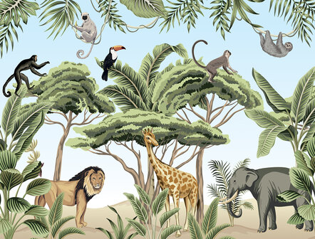 Jungle Safari Animals CW003