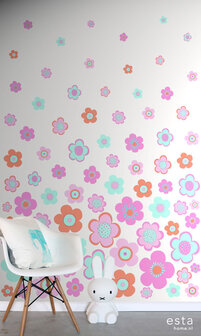 Esta Walls for Kids XL2 | Everybody Bonjour 158709 (FREE Glue Included!)