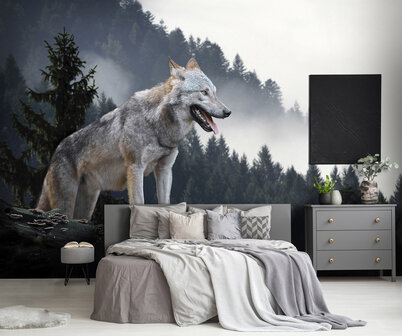 Wolf Photo Wall Mural 14424