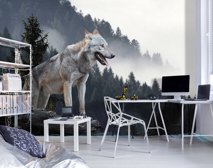 Wolf Photo Wall Mural 14424