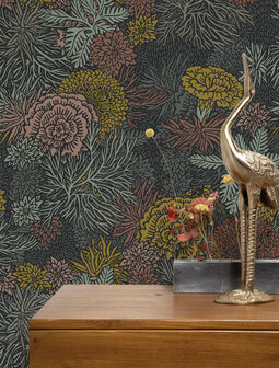 KEK Floor Rieder wallpaper multi colour (2 sheets) FR-017 (Free Glue Included!)