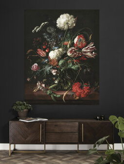 KEK Wallpaper Panel Golden Age Flowers PA-017 (Free Glue Included!)