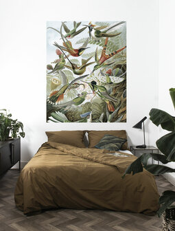 KEK Wallpaper Panel Exotic Birds PA-023 (Free Glue Included!)
