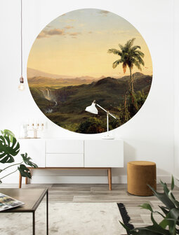 KEK Wallpaper Circle Golden age landscapes CK-073 (Free Glue Included!)