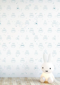 KEK Miffy Clouds blue WP-517 (Free Glue Included!)