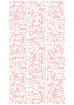 KEK Amsterdam animal alphabet pink WP.047