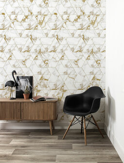 KEK Marble Mosaic gold WP-576 (Free Glue Included!)