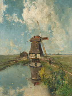 Rijksmuseum Windmill Poldervaart RM16 (FREE Glue Included!)