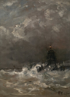 Rijksmuseum Lighthouse Hendrik Willem Mesdag RM43 (FREE Glue Included!)