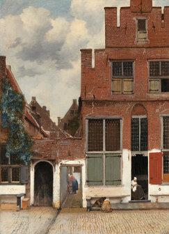 Rijksmuseum View Houses Delft Johannes Vermeer RM40 (FREE Glue Included!)