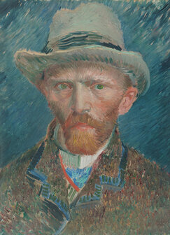 Rijksmuseum Vincent Van Gogh Portret RM42 (FREE Glue Included!)