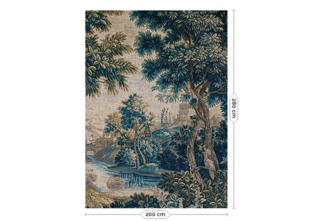 KEK Landscape Tapestries 4 sheets WP-797 (Free Glue Included!)