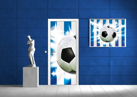 Football Boys Bedroom Teenager Door Mural Photo Wallpaper 476VET
