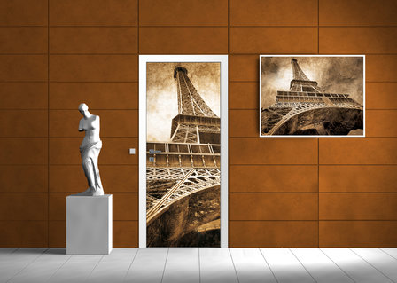 Eiffel Tower Paris City Urban Door Mural Photo Wallpaper 222VET