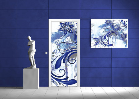 Abstract Door Mural Photo Wallpaper 406VET