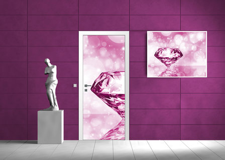 Abstract Door Mural Photo Wallpaper 407VET