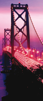 Golden Gate Bridge City Urban Door Mural Photo Wallpaper 417VET