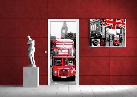 London Door Mural Photo Wallpaper 059VET