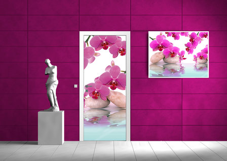 Flowers Flower Floral Door Mural Photo Wallpaper 151VET