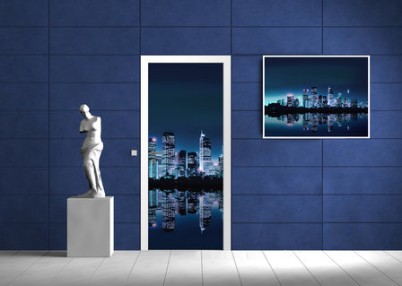 New York Door Mural Photo Wallpaper 051VET