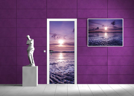 Sunset  Door Mural Photo Wallpaper 122VET