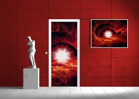 Cosmos Door Mural Photo Wallpaper 179VET